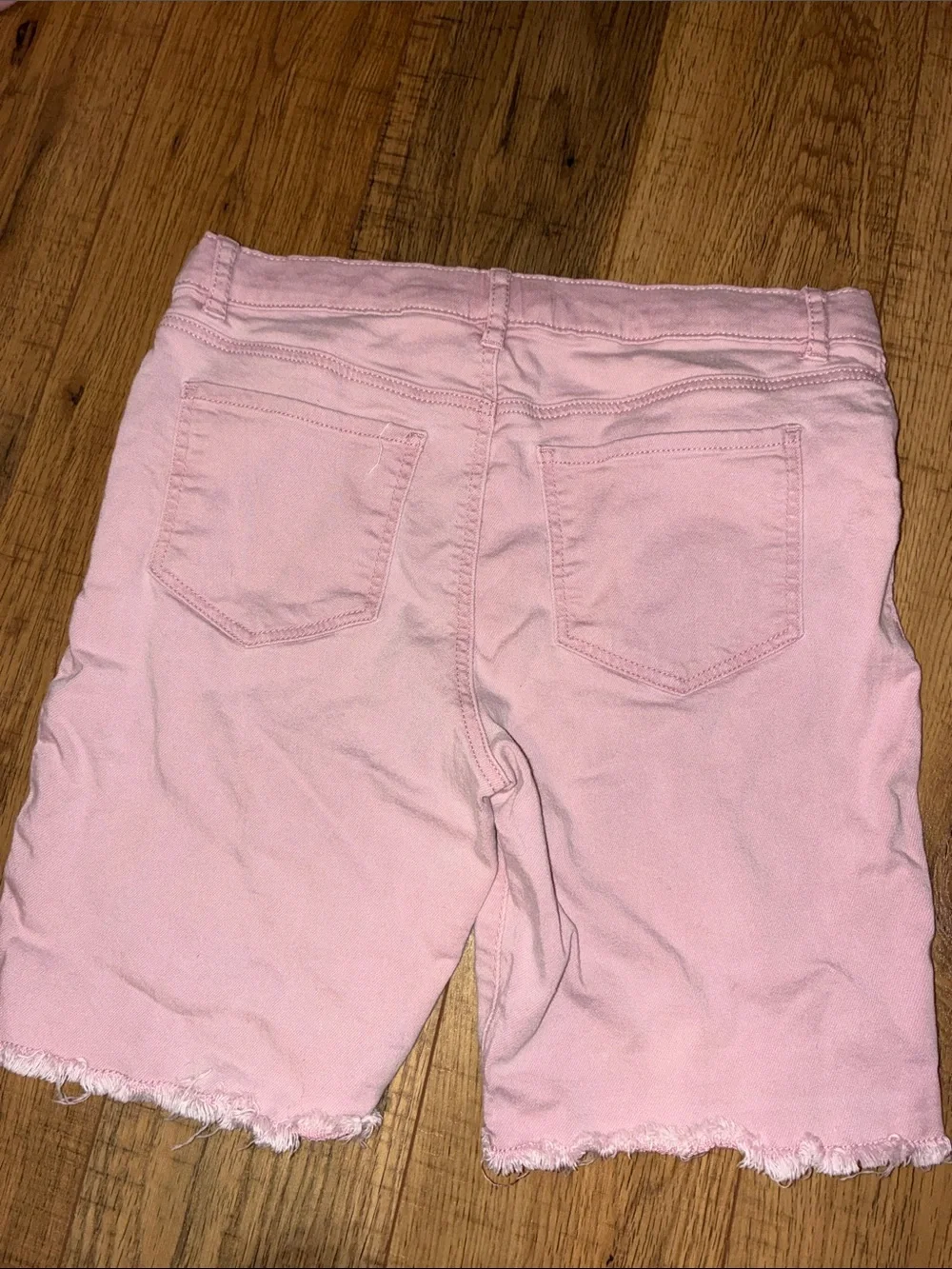 OshKosh B'gosh Light Pink Girls' Stretch Bermuda Shorts